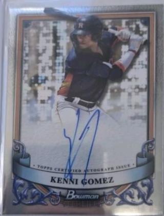 2024 Bowman Sterling Prospect Autograph Kenni Gomez #PA-KG card