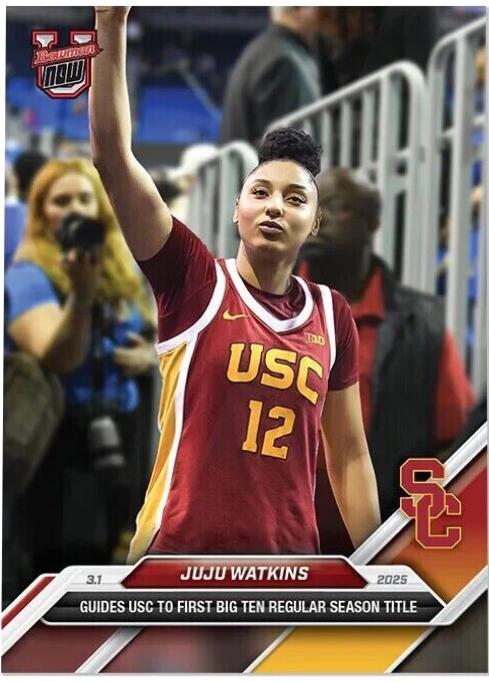 2024 Bowman U Now JuJu Watkins #78 card