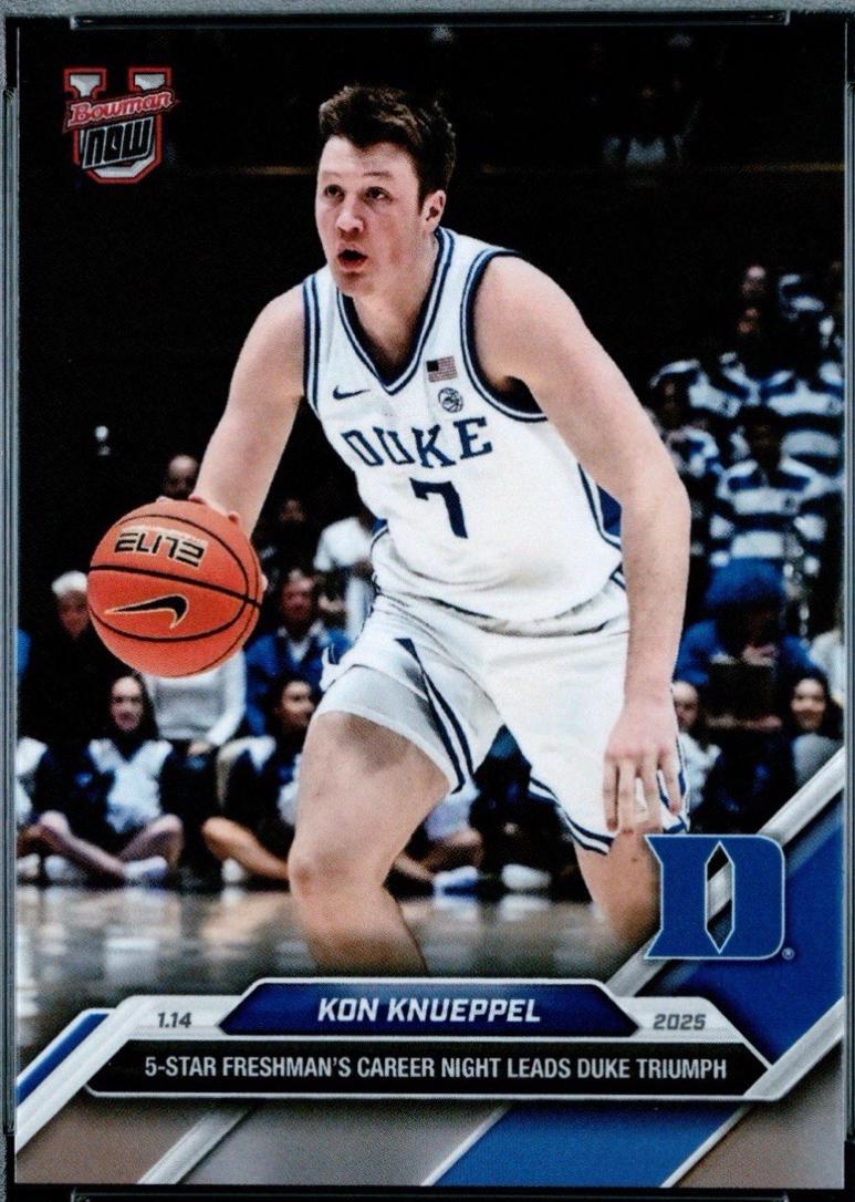 2024 Bowman U Now Kon Knueppel #48 card