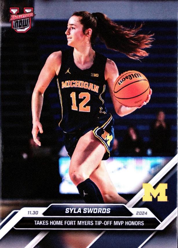 2024 Bowman U Now Syla Swords #21 card