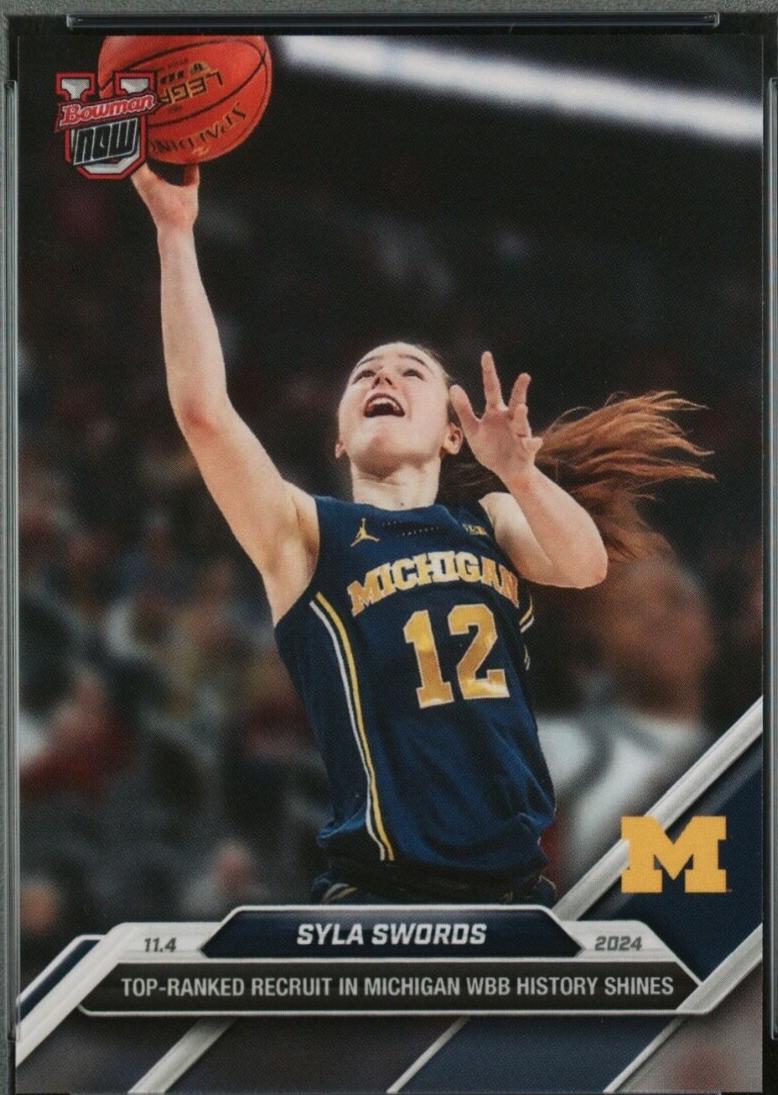 2024 Bowman U Now Syla Swords #3 card