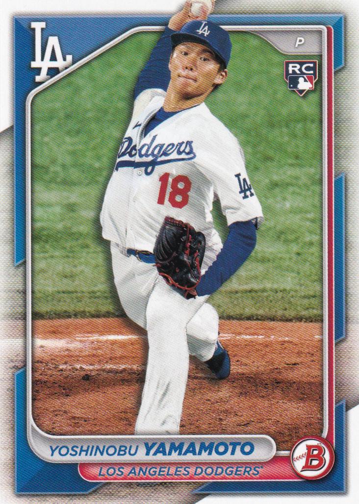 2024 Bowman Yoshinobu Yamamoto #36 card
