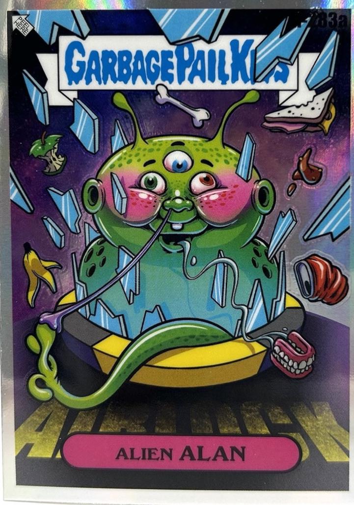 2024 Chrome Art by Rory Alien Alan #R-283a card