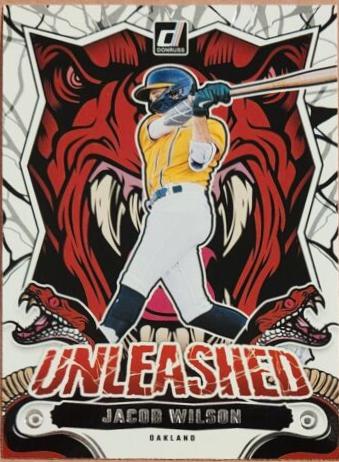 2024 Donruss Unleashed Jacob Wilson #4 card