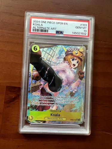 2024 Emperors in the New World Koala [Alternate Art] #OP09-103 card