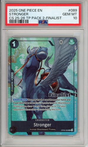 2024 Emperors in the New World Stronger #OP09-089 card