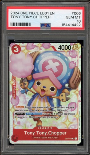 2024 Extra Booster Memorial Collection Tony Tony.Chopper #EB01-006 card