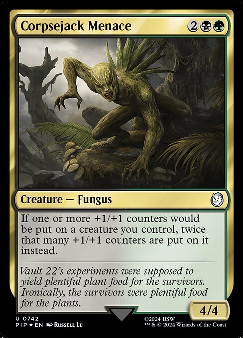2024 Fallout Corpsejack Menace #214 card
