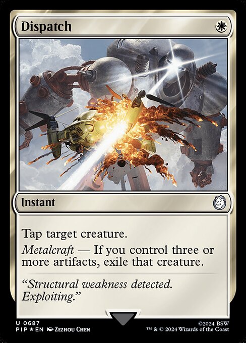2024 Fallout Dispatch #159 card