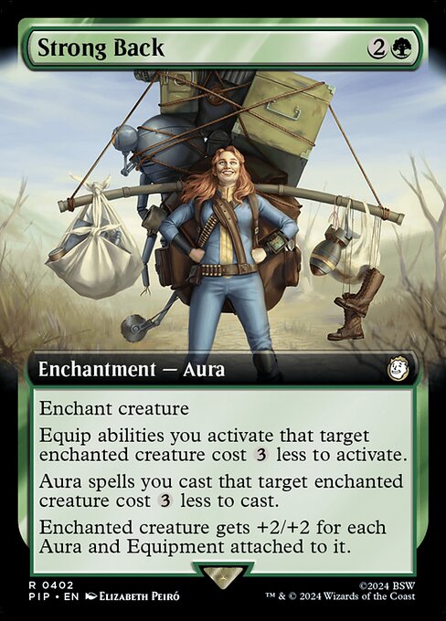 2024 Fallout Strong Back #930 card