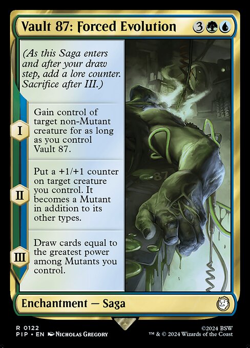2024 Fallout Vault 87: Forced Evolution #650 card