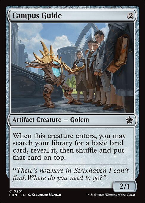 2024 Foundations Campus Guide #251 card
