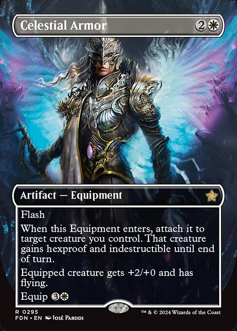 2024 Foundations Celestial Armor #443 card