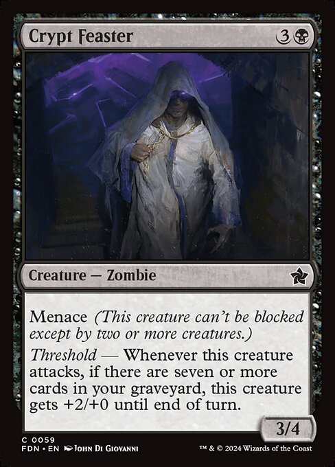 2024 Foundations Crypt Feaster #59 card