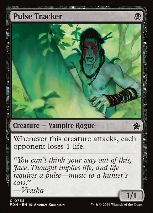 2024 Foundations Pulse Tracker #612 card