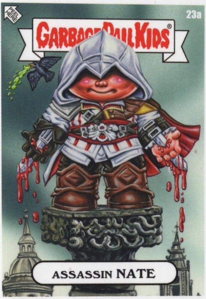 2024 Game Over Assassin Nate #23a card
