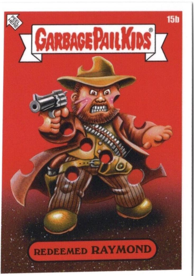 2024 Game Over Redeemed Raymond #15b card