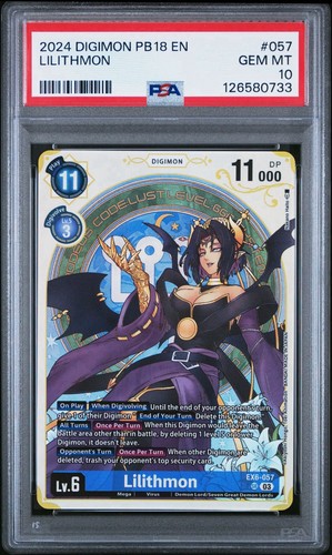 2024 Infernal Ascension Lilithmon [Premium Heroines Set Foil] #EX6-057 card