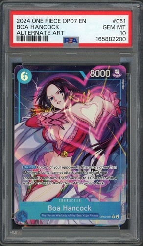 2024 Japanese 500 Years in the Future Boa Hancock [Alternate Art] #OP07-051 card