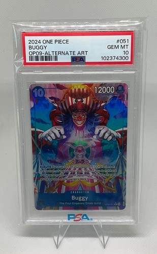 2024 Japanese Emperors in the New World Buggy [Alternate Art] #OP09-051 card