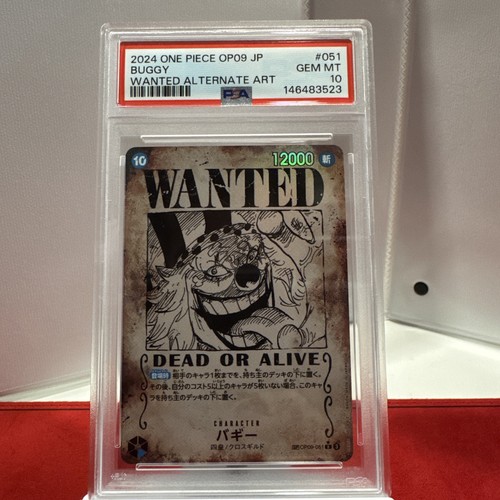 2024 Japanese Emperors in the New World Buggy [Wanted Poster Foil] #OP09-051 card