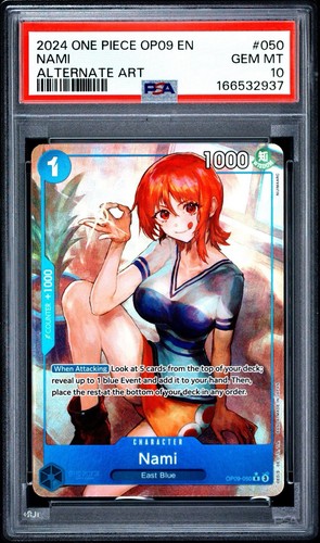 2024 Japanese Emperors in the New World Nami [Alternate Art] #OP09-050 card