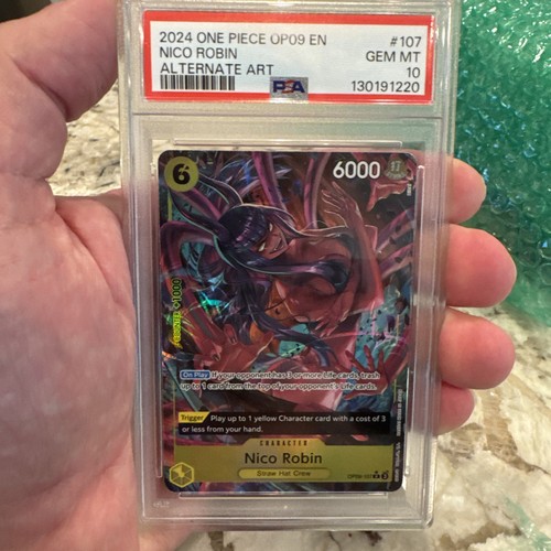 2024 Japanese Emperors in the New World Nico Robin [Alternate Art] #OP09-107 card