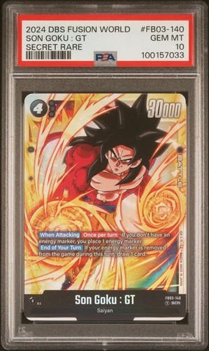 2024 Japanese Fusion World Raging Roar Son Goku: GT #FB03-140 card