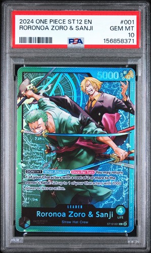2024 Japanese Starter Deck 12 Roronoa Zoro & Sanji #ST12-001 card