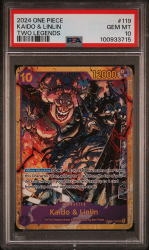2024 Japanese Two Legends Kaido & Linlin #OP08-119 card
