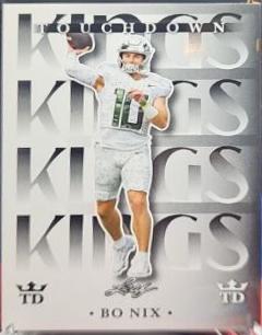 2024 Leaf Touchdown Kings Bo Nix #TDK-4 card
