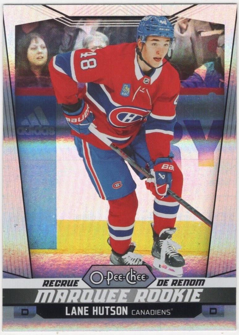 2024 O-Pee-Chee Lane Hutson [Rainbow] #549 card