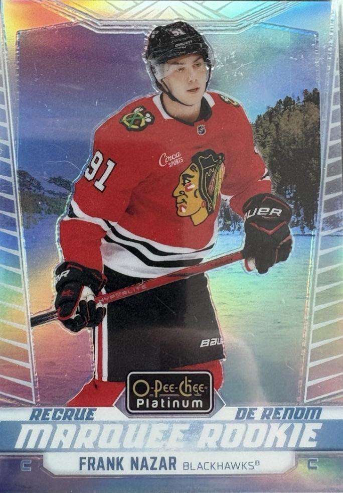 2024 O-Pee-Chee Platinum Frank Nazar [Pond Hockey] #206 card