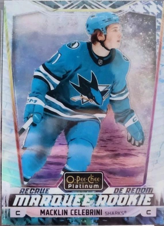 2024 O-Pee-Chee Platinum Macklin Celebrini [Mixed Media] #263 card
