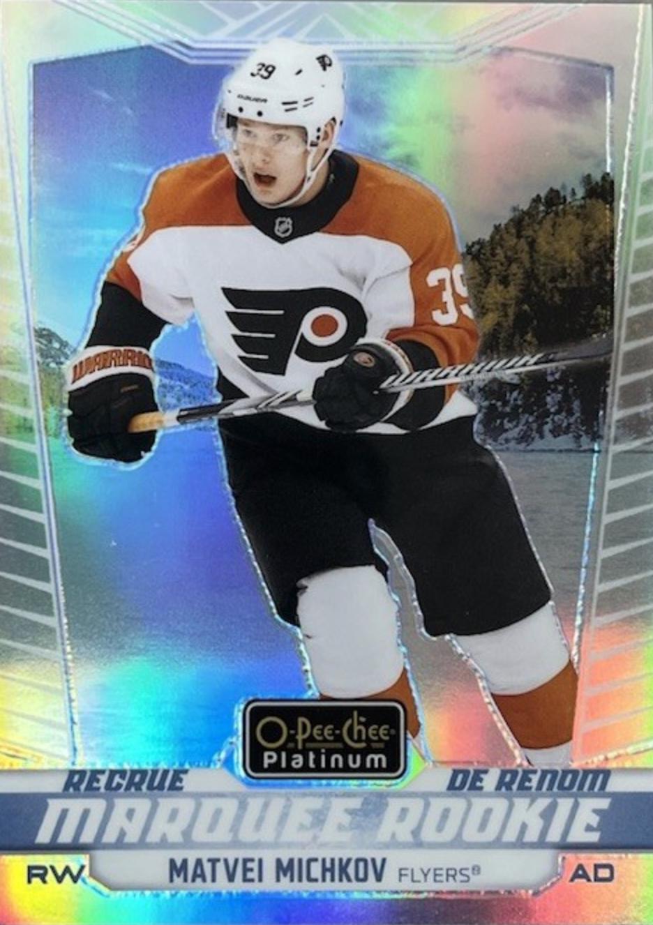 2024 O-Pee-Chee Platinum Matvei Michkov [Pond Hockey] #264 card