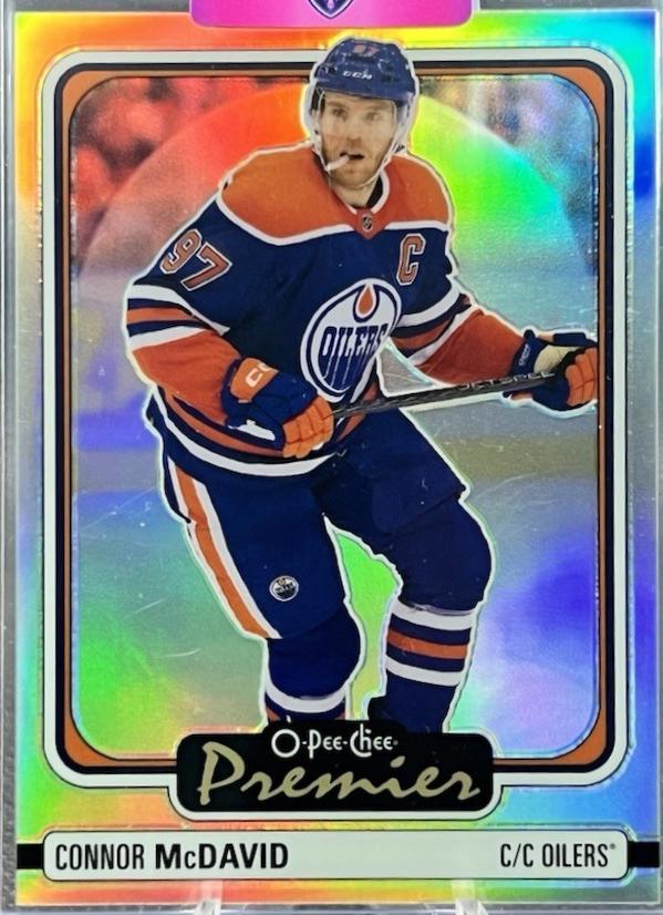 2024 O-Pee-Chee Platinum Premier Connor McDavid #OP9 card