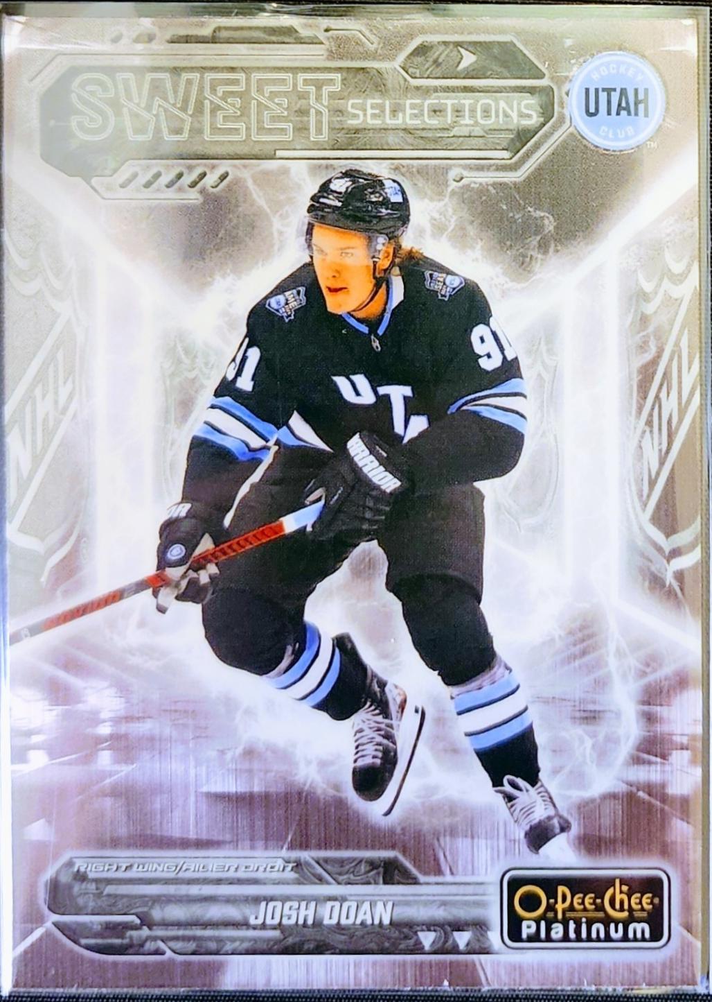 2024 O-Pee-Chee Platinum Sweet Selections Josh Doan #SS-9 card