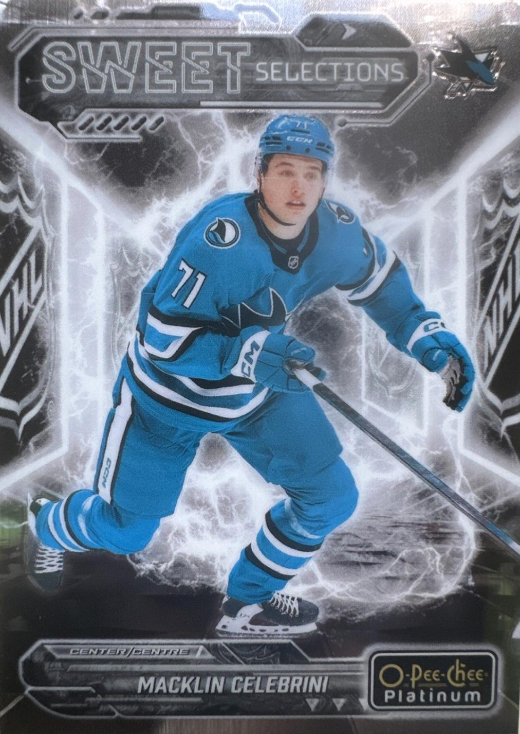 2024 O-Pee-Chee Platinum Sweet Selections Macklin Celebrini #SS-11 card