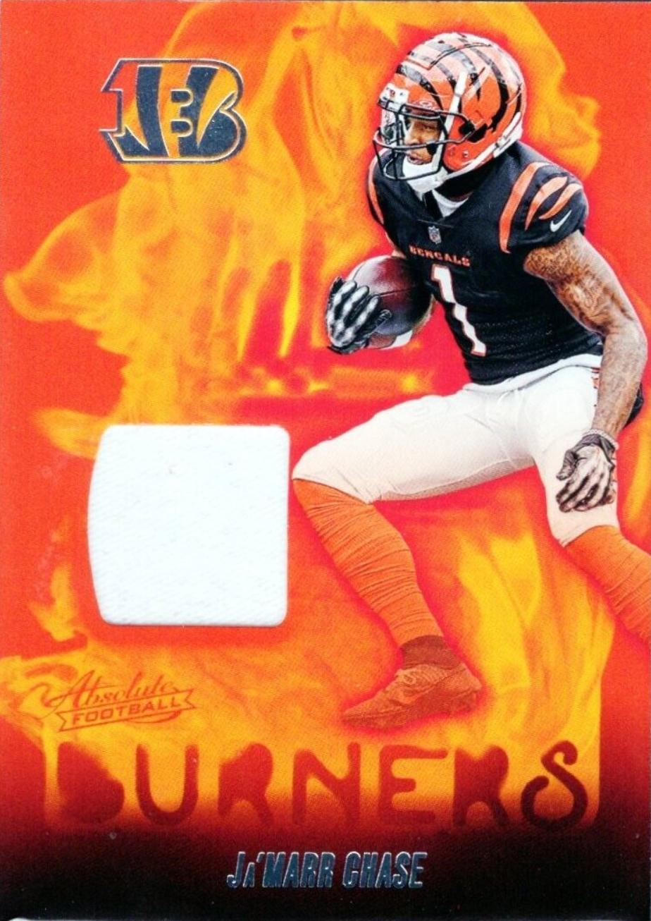 2024 Panini Absolute Burners Ja'Marr Chase #AB-JCE card
