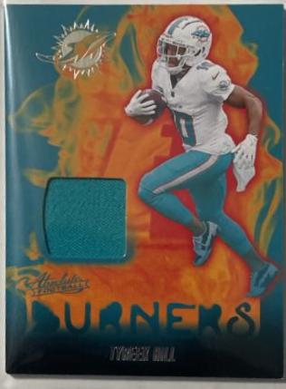 2024 Panini Absolute Burners Tyreek Hill #AB-THL card
