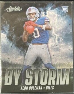2024 Panini Absolute By Storm Keon Coleman #BS-KCN card