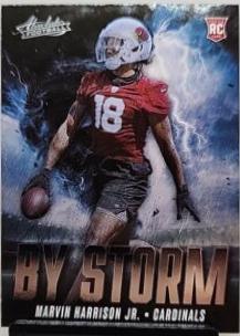 2024 Panini Absolute By Storm Marvin Harrison Jr. #BS-MHJ card