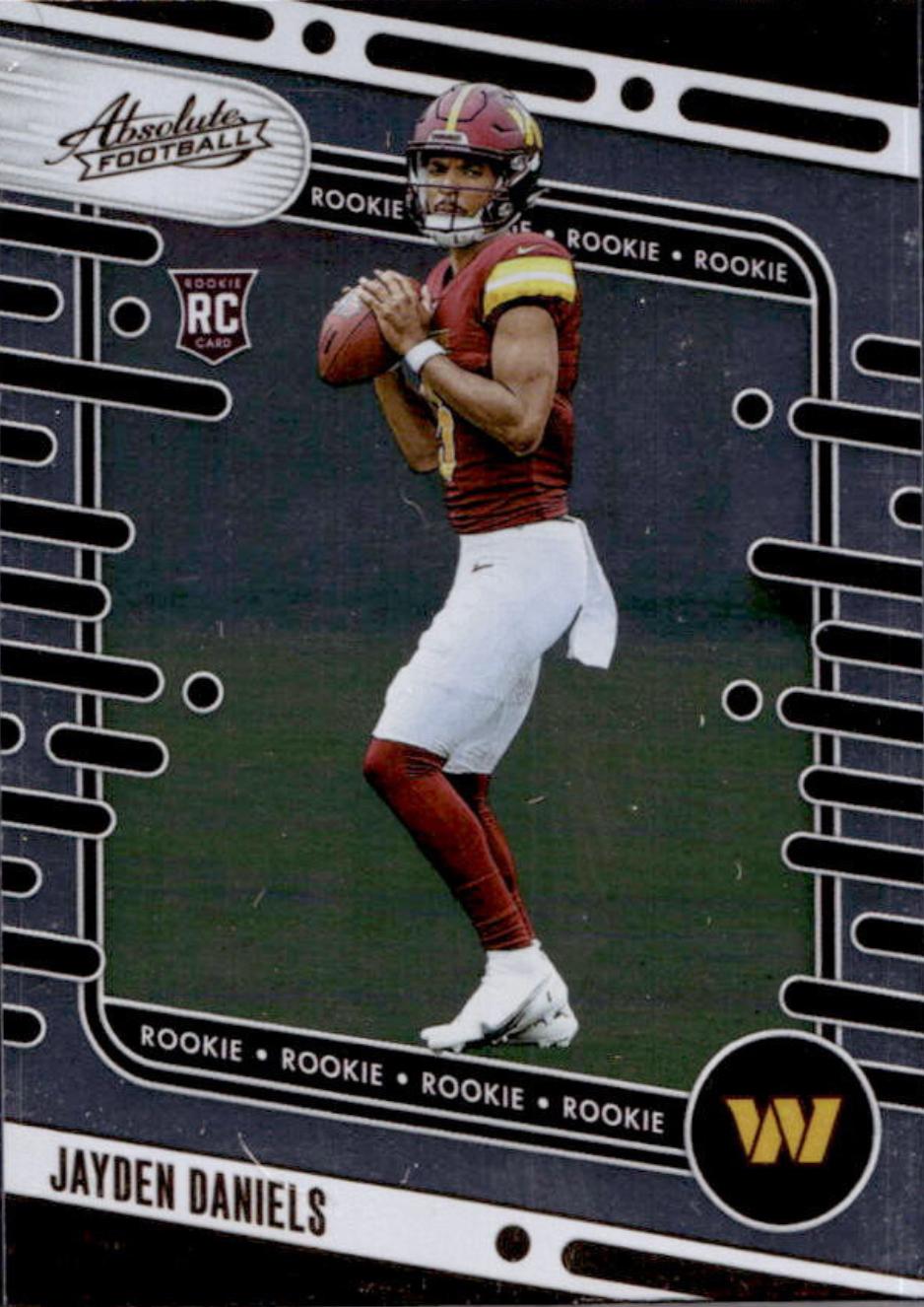2024 Panini Absolute Jayden Daniels #102 card