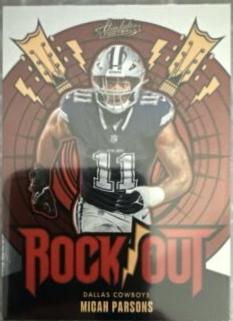 2024 Panini Absolute Rock Out Micah Parsons #RO-MPS card