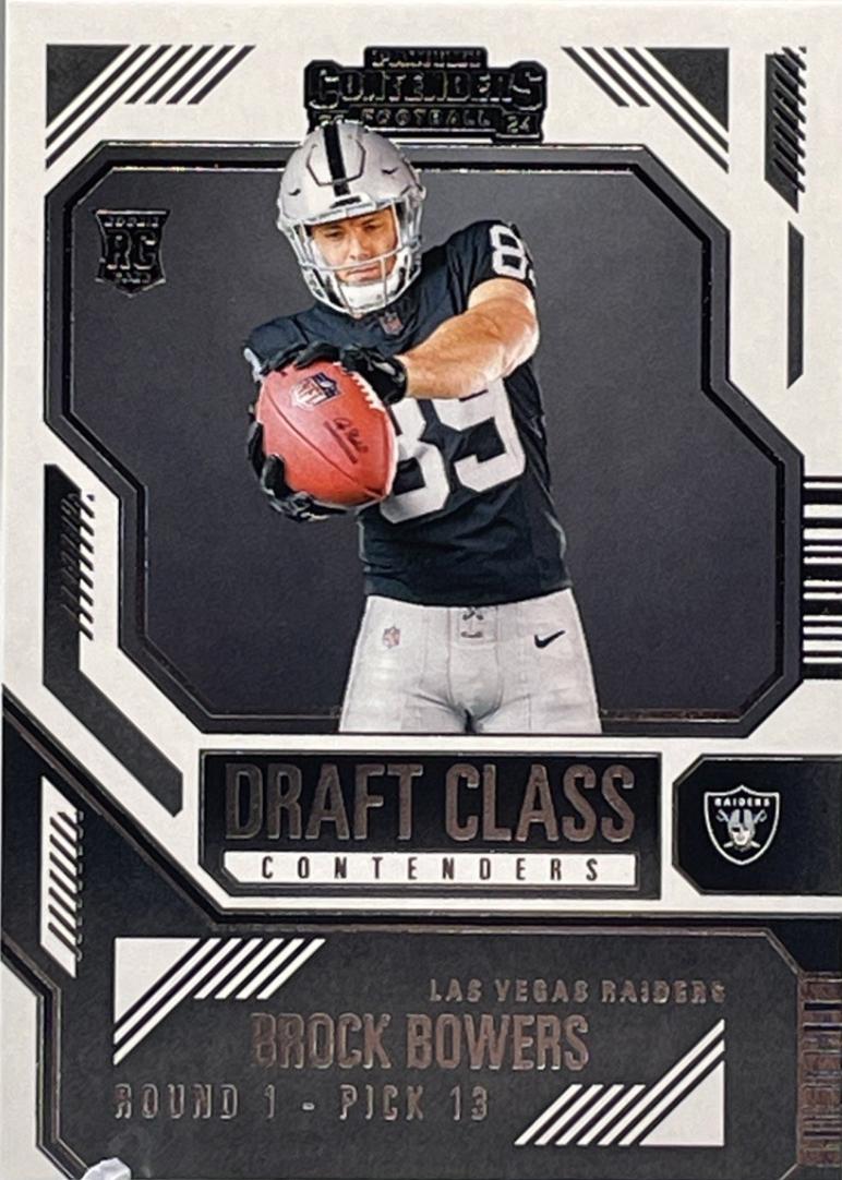 2024 Panini Contenders Draft Class Brock Bowers #7 card
