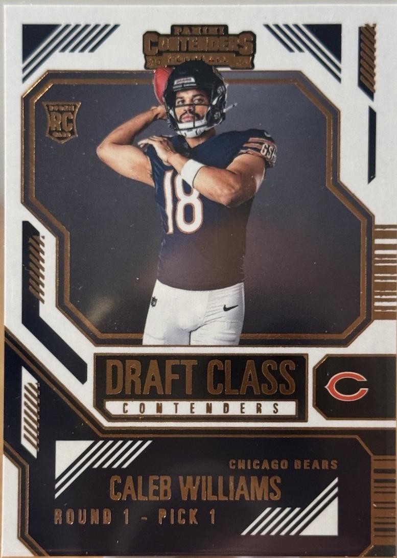 2024 Panini Contenders Draft Class Caleb Williams [Bronze] #1 card
