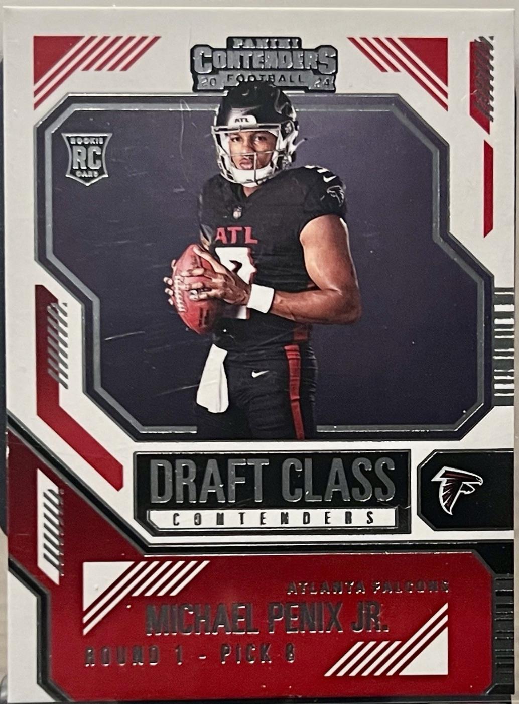 2024 Panini Contenders Draft Class Michael Penix Jr. #9 card