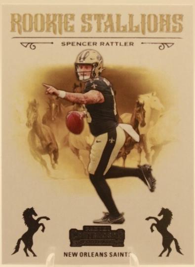 2024 Panini Contenders Rookie Stallions Spencer Rattler #11 card