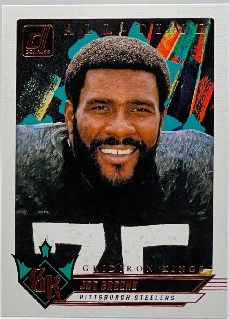 2024 Panini Donruss All-Time Gridiron Kings Joe Greene #4 card