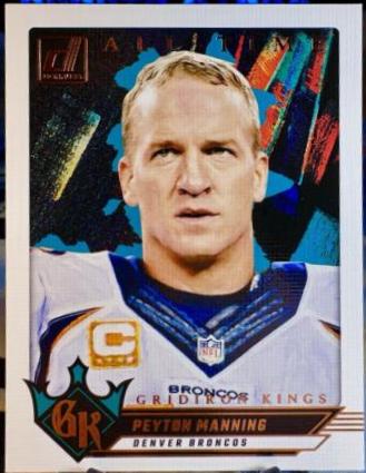 2024 Panini Donruss All-Time Gridiron Kings Peyton Manning #1 card